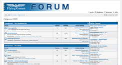 Desktop Screenshot of forum.flyinggames.de