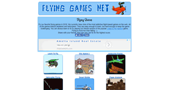 Desktop Screenshot of flyinggames.net