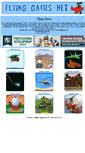Mobile Screenshot of flyinggames.net